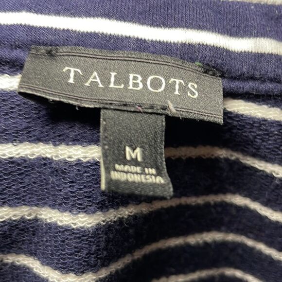 Talbots Nautical Striped Tunic Top| Coastal Chic Must-Have - Picture 8 of 10